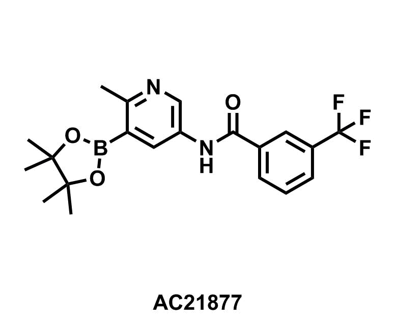 N-(6-Methyl-5-(4,4,5,5-tetramethyl-1,3,2-dioxaborolan-2-yl)pyridin-3-yl)-3-(trifluoromethyl)benzamide