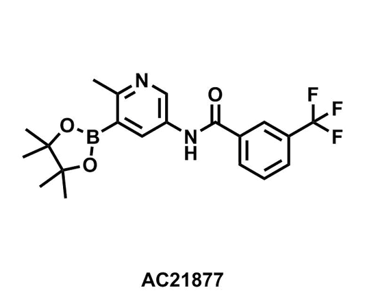 N-(6-Methyl-5-(4,4,5,5-tetramethyl-1,3,2-dioxaborolan-2-yl)pyridin-3-yl)-3-(trifluoromethyl)benzamide