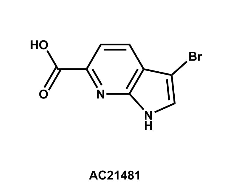 3-Bromo-1H-pyrrolo[2,3-b]pyridine-6-carboxylic acid - Achmem