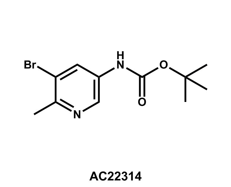 tert-Butyl (5-bromo-6-methylpyridin-3-yl)carbamate