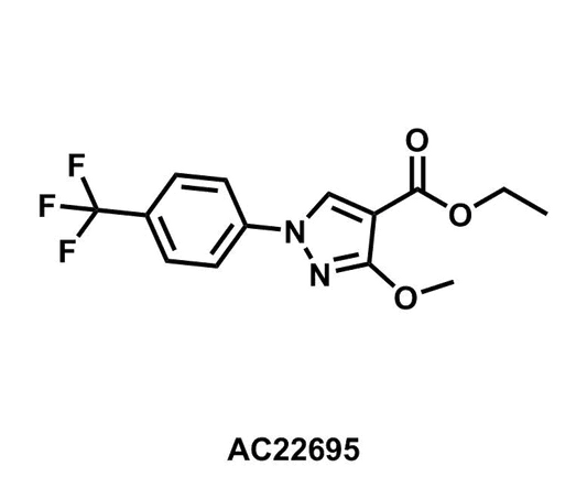 Ethyl 3-methoxy-1-[4-(trifluoromethyl)phenyl]-1H-pyrazole-4-carboxylate