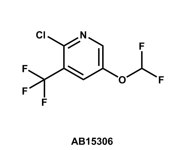 2-Chloro-5-(difluoromethoxy)-3-(trifluoromethyl)pyridine - Achmem