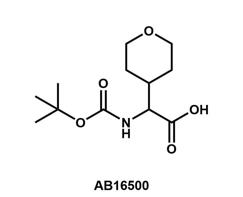 2-((tert-Butoxycarbonyl)amino)-2-(tetrahydro-2H-pyran-4-yl)acetic acid