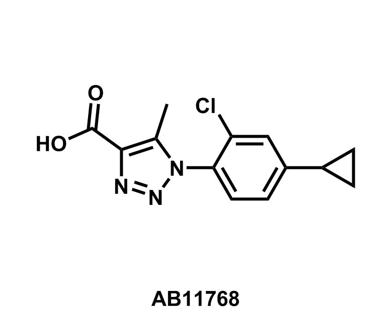 1-(2-Chloro-4-cyclopropylphenyl)-5-methyl-1H-1,2,3-triazole-4-carboxylic acid