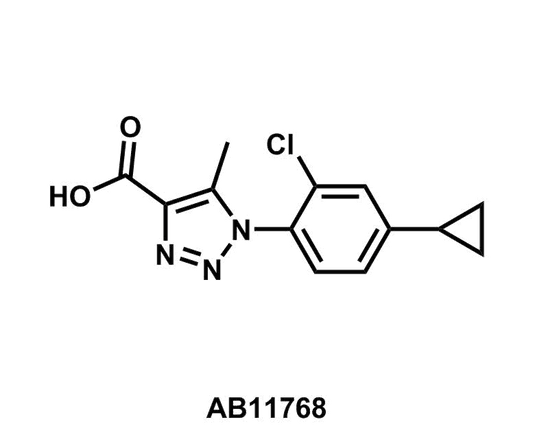 1-(2-Chloro-4-cyclopropylphenyl)-5-methyl-1H-1,2,3-triazole-4-carboxylic acid