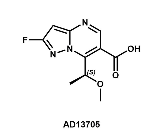 (S)-2-Fluoro-7-(1-methoxyethyl)pyrazolo[1,5-a]pyrimidine-6-carboxylic acid