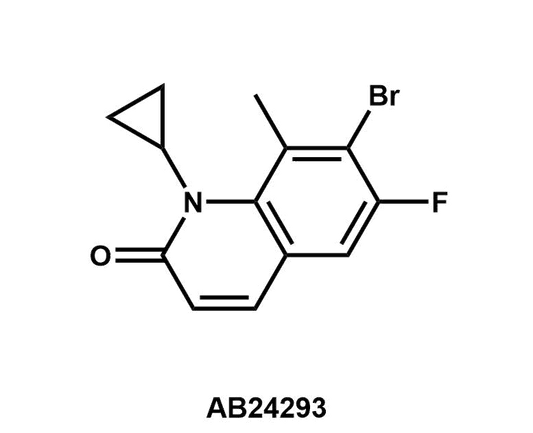 7-Bromo-1-cyclopropyl-6-fluoro-8-methylquinolin-2(1H)-one