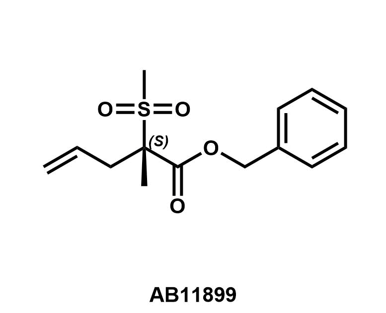 Benzyl (S)-2-methyl-2-(methylsulfonyl)pent-4-enoate