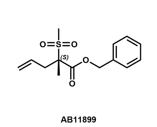 Benzyl (S)-2-methyl-2-(methylsulfonyl)pent-4-enoate