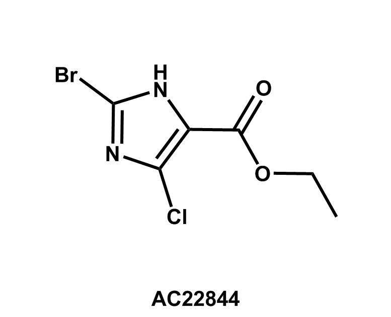 Ethyl 2-bromo-4-chloro-1H-imidazole-5-carboxylate - Achmem