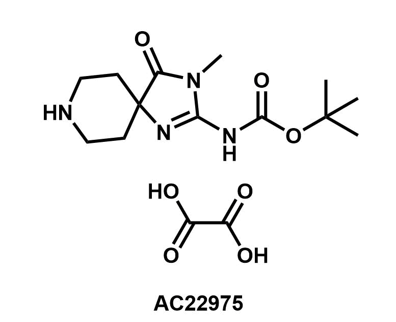 (Z)-tert-Butyl (3-methyl-4-oxo-1,3,8-triazaspiro[4.5]decan-2-ylidene)carbamate oxalate