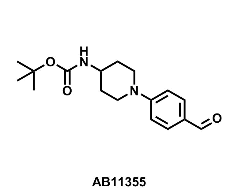 tert-Butyl (1-(4-formylphenyl)piperidin-4-yl)carbamate - Achmem