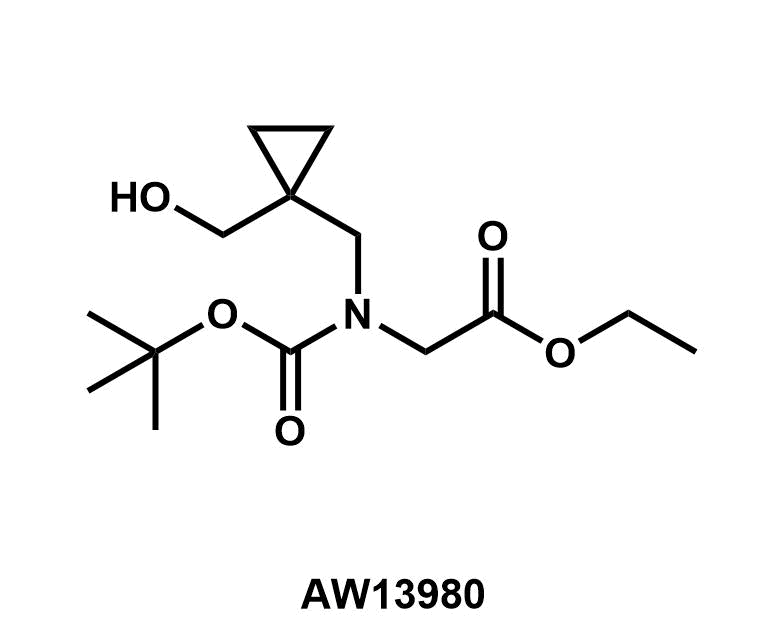 Ethyl N-(tert-butoxycarbonyl)-N-((1-(hydroxymethyl)cyclopropyl)methyl)glycinate