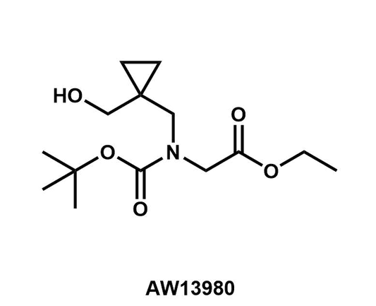 Ethyl N-(tert-butoxycarbonyl)-N-((1-(hydroxymethyl)cyclopropyl)methyl)glycinate