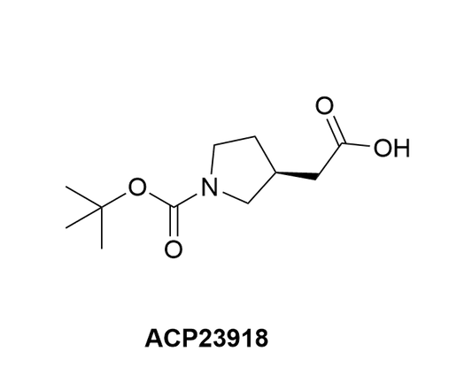 (S)-2-(1-(tert-butoxycarbonyl)pyrrolidin-3-yl)acetic acid