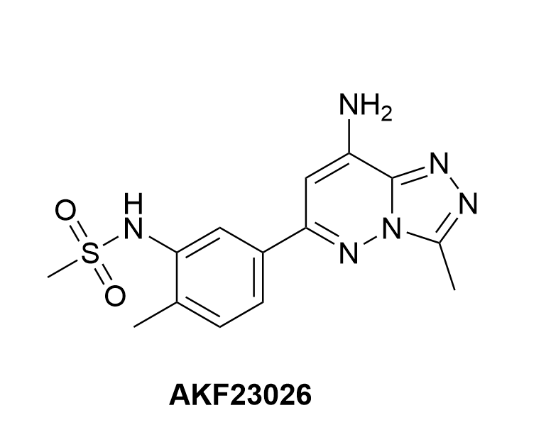 N-[5-(8-Amino-3-methyl-[1,2,4]triazolo[4,3-b]pyridazin-6-yl)-2-methylphenyl]methanesulfonamide