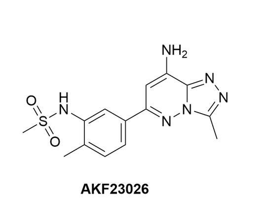 N-[5-(8-Amino-3-methyl-[1,2,4]triazolo[4,3-b]pyridazin-6-yl)-2-methylphenyl]methanesulfonamide