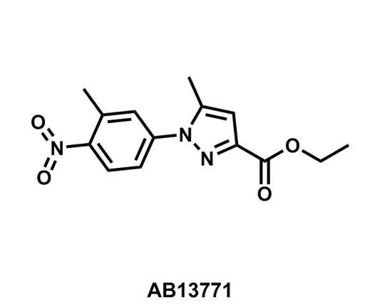 Ethyl 5-methyl-1-(3-methyl-4-nitrophenyl)-1H-pyrazole-3-carboxylate