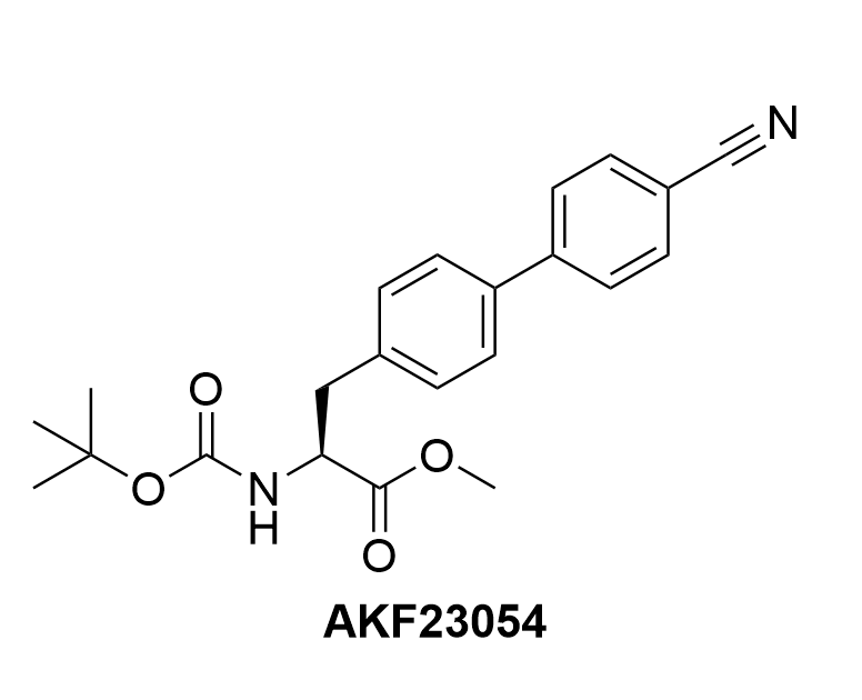 Methyl (S)-2-((tert-butoxycarbonyl)amino)-3-(4'-cyano-[1,1'-biphenyl]-4-yl)propanoate