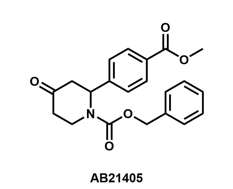 Benzyl 2-[4-(methoxycarbonyl)phenyl]-4-oxopiperidine-1-carboxylate