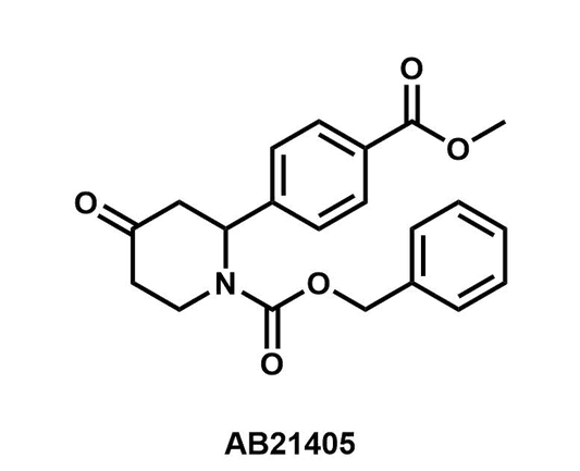 Benzyl 2-[4-(methoxycarbonyl)phenyl]-4-oxopiperidine-1-carboxylate