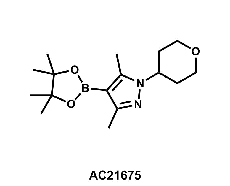 3,5-Dimethyl-1-(tetrahydro-2H-pyran-4-yl)-4-(4,4,5,5-tetramethyl-1,3,2-dioxaborolan-2-yl)-1H-pyrazole