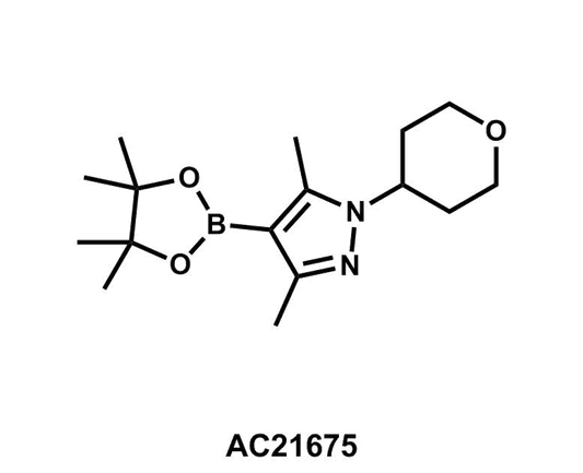 3,5-Dimethyl-1-(tetrahydro-2H-pyran-4-yl)-4-(4,4,5,5-tetramethyl-1,3,2-dioxaborolan-2-yl)-1H-pyrazole