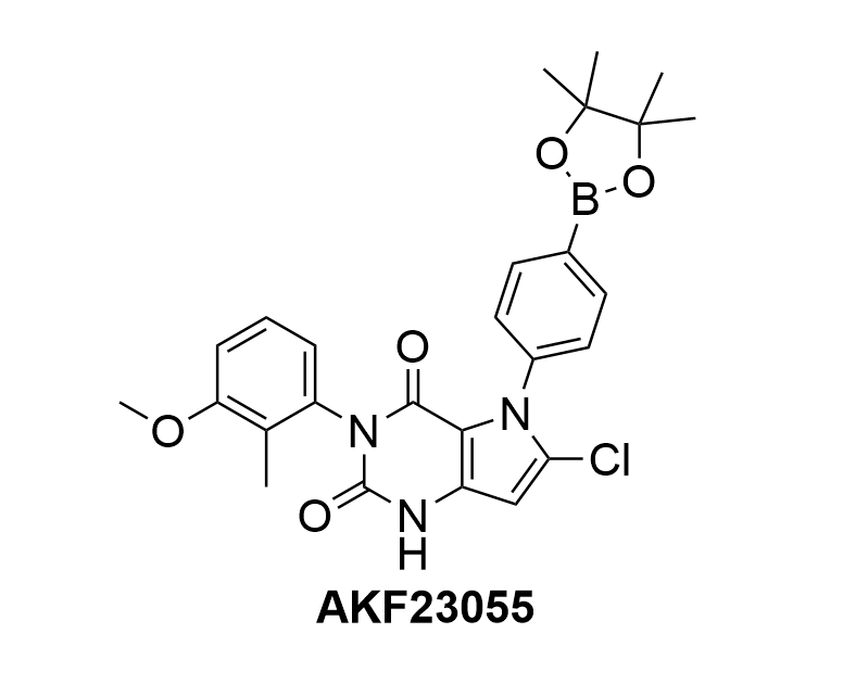 6-Chloro-3-(3-methoxy-2-methylphenyl)-5-(4-(4,4,5,5-tetramethyl-1,3,2-dioxaborolan-2-yl)phenyl)-1,5-dihydro-2H-pyrrolo[3,2-d]pyrimidine-2,4(3H)-dione