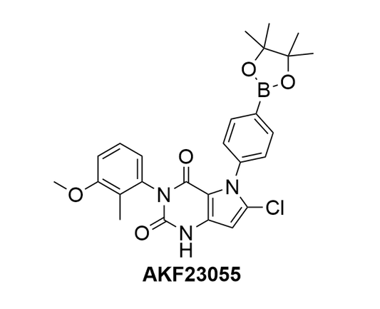 6-Chloro-3-(3-methoxy-2-methylphenyl)-5-(4-(4,4,5,5-tetramethyl-1,3,2-dioxaborolan-2-yl)phenyl)-1,5-dihydro-2H-pyrrolo[3,2-d]pyrimidine-2,4(3H)-dione