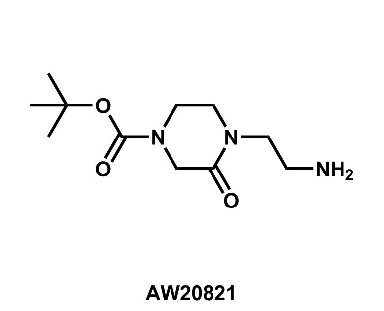 tert-Butyl 4-(2-aminoethyl)-3-oxopiperazine-1-carboxylate