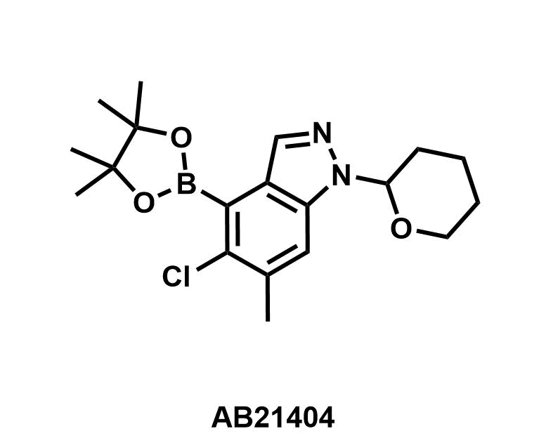 5-Chloro-6-methyl-1-(tetrahydro-2H-pyran-2-yl)-4-(4,4,5,5-tetramethyl-1,3,2-dioxaborolan-2-yl)-1H-indazole