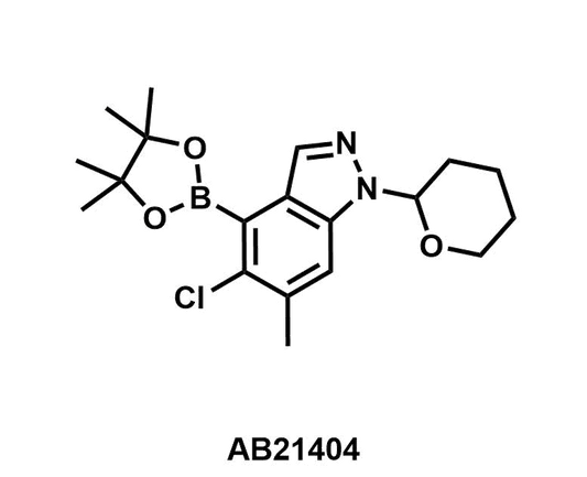 5-Chloro-6-methyl-1-(tetrahydro-2H-pyran-2-yl)-4-(4,4,5,5-tetramethyl-1,3,2-dioxaborolan-2-yl)-1H-indazole