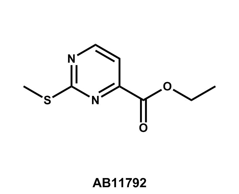 Ethyl 2-(methylthio)pyrimidine-4-carboxylate