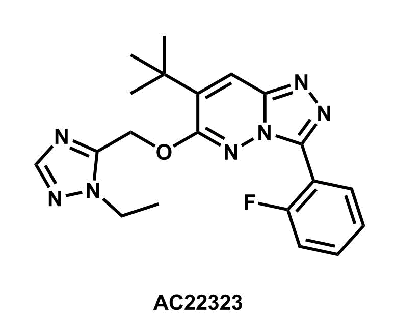 7-(tert-Butyl)-6-((1-ethyl-1H-1,2,4-triazol-5-yl)methoxy)-3-(2-fluorophenyl)-[1,2,4]triazolo[4,3-b]pyridazine - Achmem