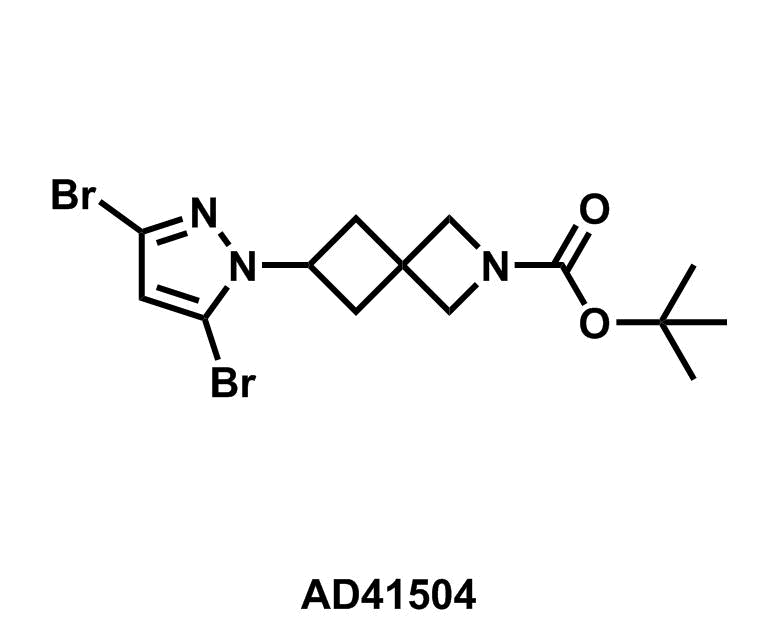 tert-Butyl 6-(3,5-dibromo-1H-pyrazol-1-yl)-2-azaspiro[3.3]heptan-2-carboxylate