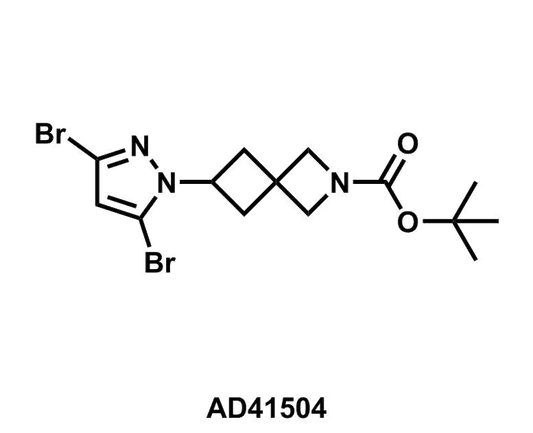 tert-Butyl 6-(3,5-dibromo-1H-pyrazol-1-yl)-2-azaspiro[3.3]heptan-2-carboxylate