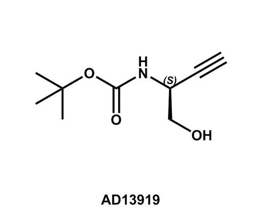 tert-Butyl (S)-(1-hydroxybut-3-yn-2-yl)carbamate - Achmem