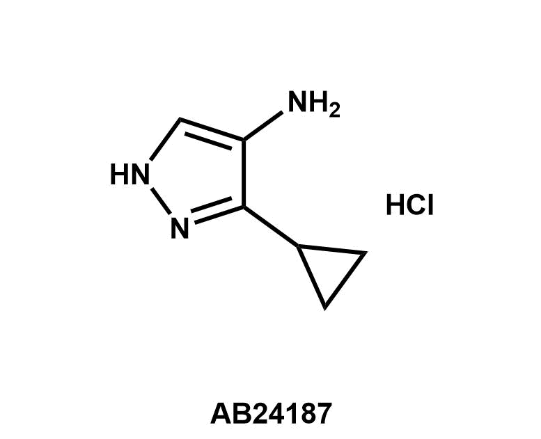 3-Cyclopropyl-1H-pyrazol-4-amine hydrochloride