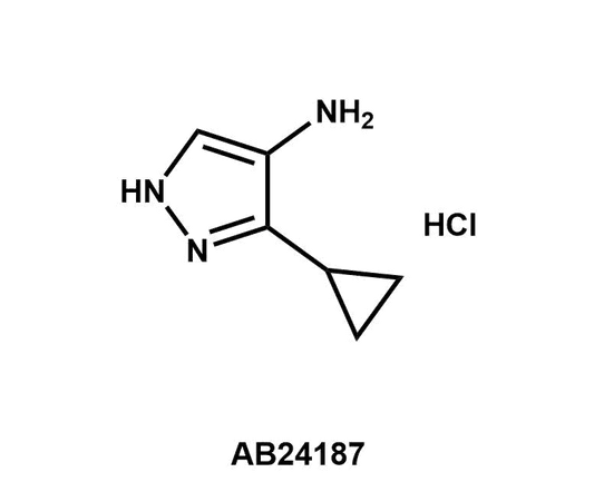 3-Cyclopropyl-1H-pyrazol-4-amine hydrochloride