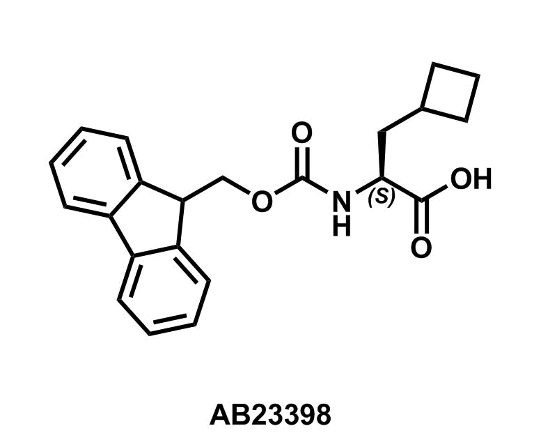 (S)-2-((((9H-Fluoren-9-yl)methoxy)carbonyl)amino)-3-cyclobutylpropanoic acid