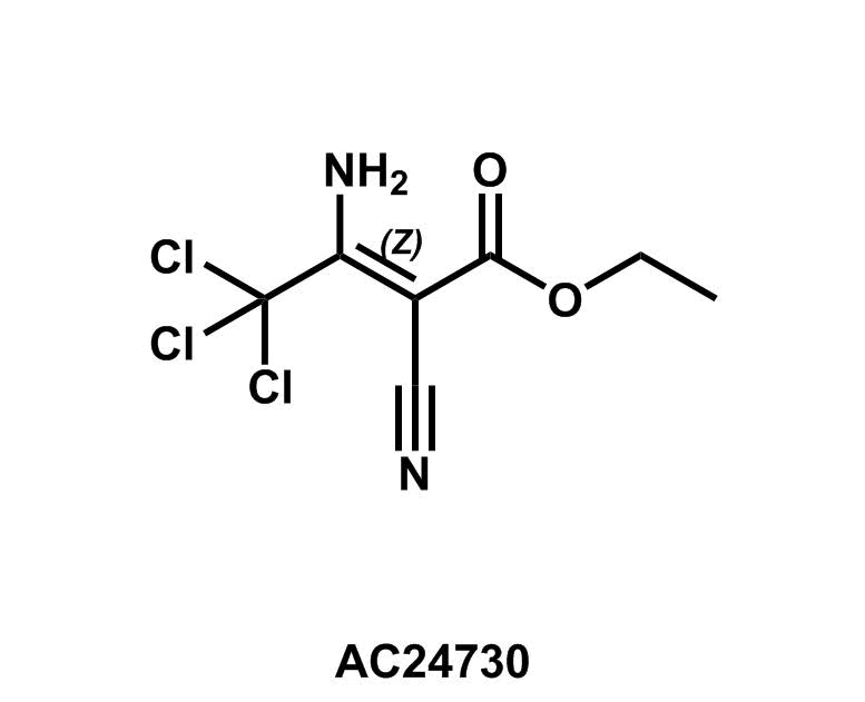 (Z)-Ethyl 3-amino-4,4,4-trichloro-2-cyanobut-2-enoate