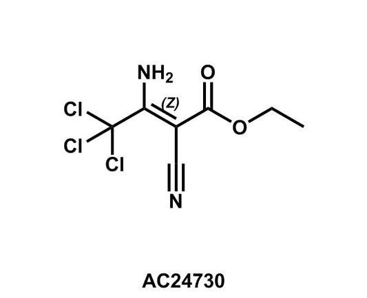 (Z)-Ethyl 3-amino-4,4,4-trichloro-2-cyanobut-2-enoate