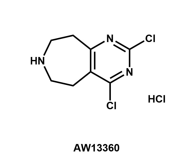 2,4-Dichloro-6,7,8,9-tetrahydro-5H-pyrimido[4,5-d]azepine HCl