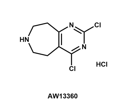 2,4-Dichloro-6,7,8,9-tetrahydro-5H-pyrimido[4,5-d]azepine HCl