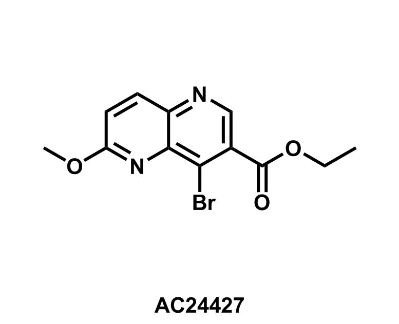 Ethyl 4-bromo-6-methoxy-1,5-naphthyridine-3-carboxylate