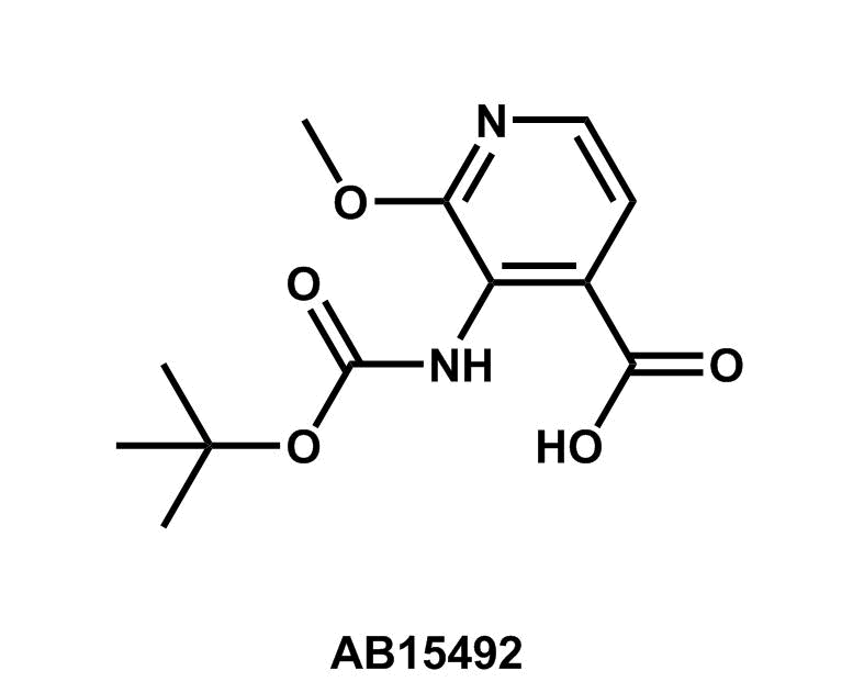 3-(tert-Butoxycarbonylamino)-2-methoxyisonicotinic acid - Achmem