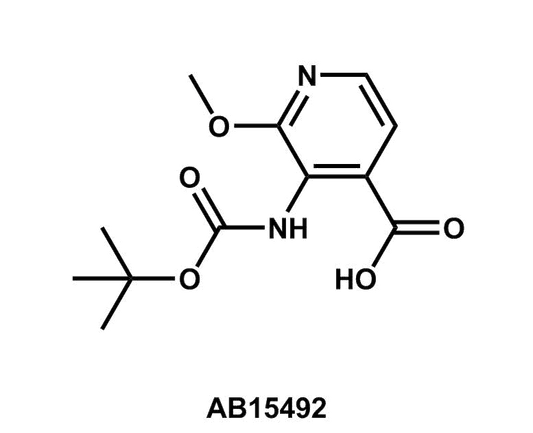 3-(tert-Butoxycarbonylamino)-2-methoxyisonicotinic acid - Achmem