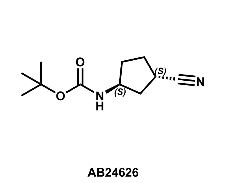 tert-Butyl ((1S,3S)-3-cyanocyclopentyl)carbamate