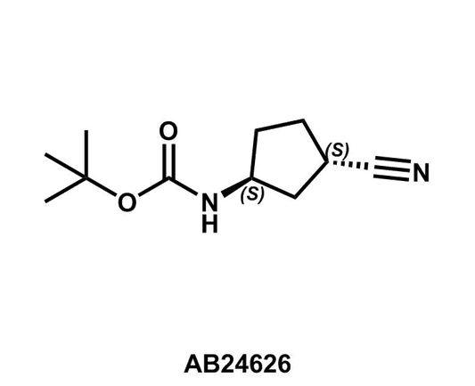 tert-Butyl ((1S,3S)-3-cyanocyclopentyl)carbamate