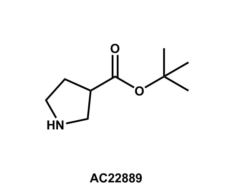 tert-Butyl pyrrolidine-3-carboxylate - Achmem